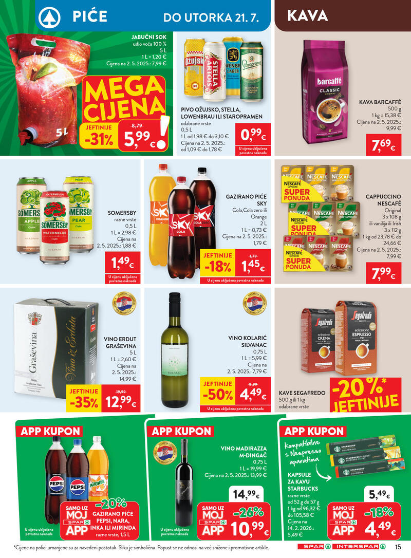 Spar kataloška akcija