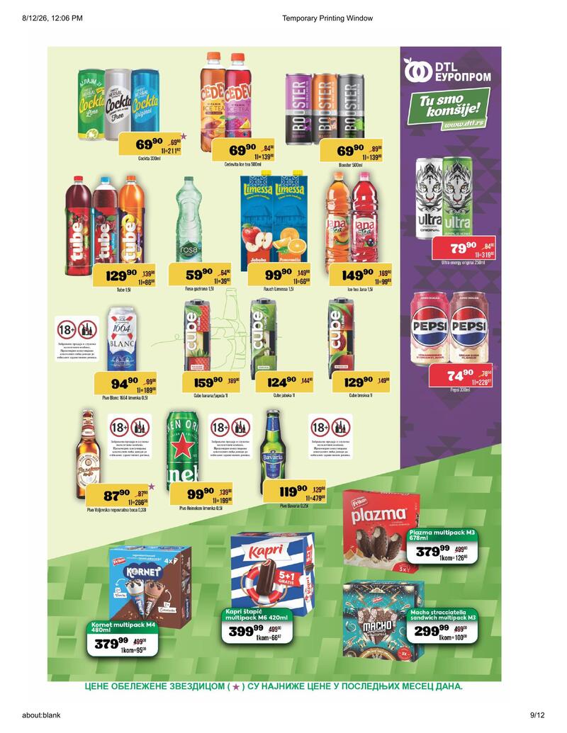 Europrom katalog akcija