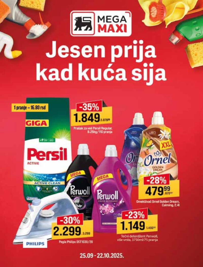 Mega Maxi jesenje čišćenje
