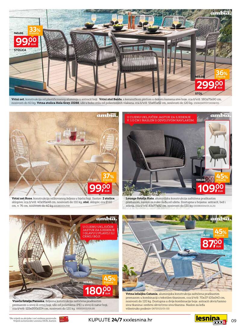 Lesnina XXXL katalog akcija