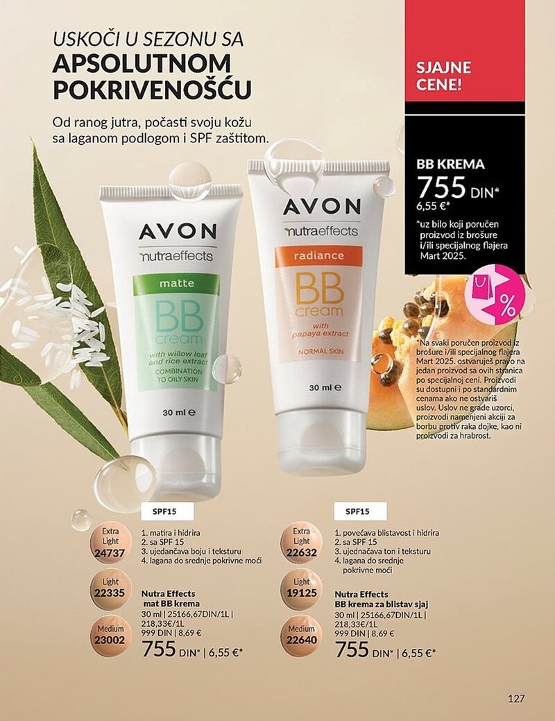 Avon katalog akcija