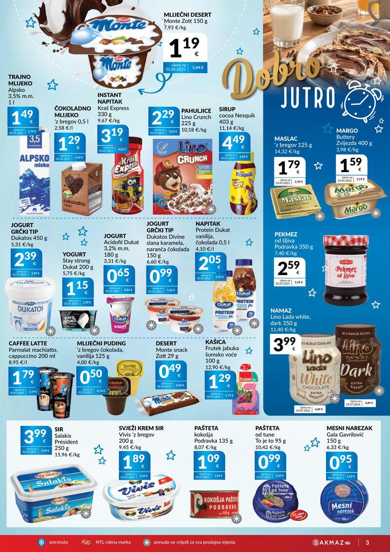 Bakmaz katalog - Tjedna ponuda