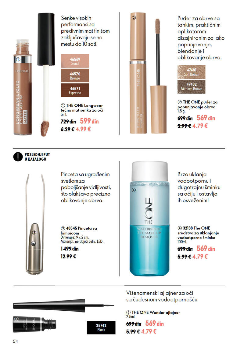 Oriflame katalog akcija