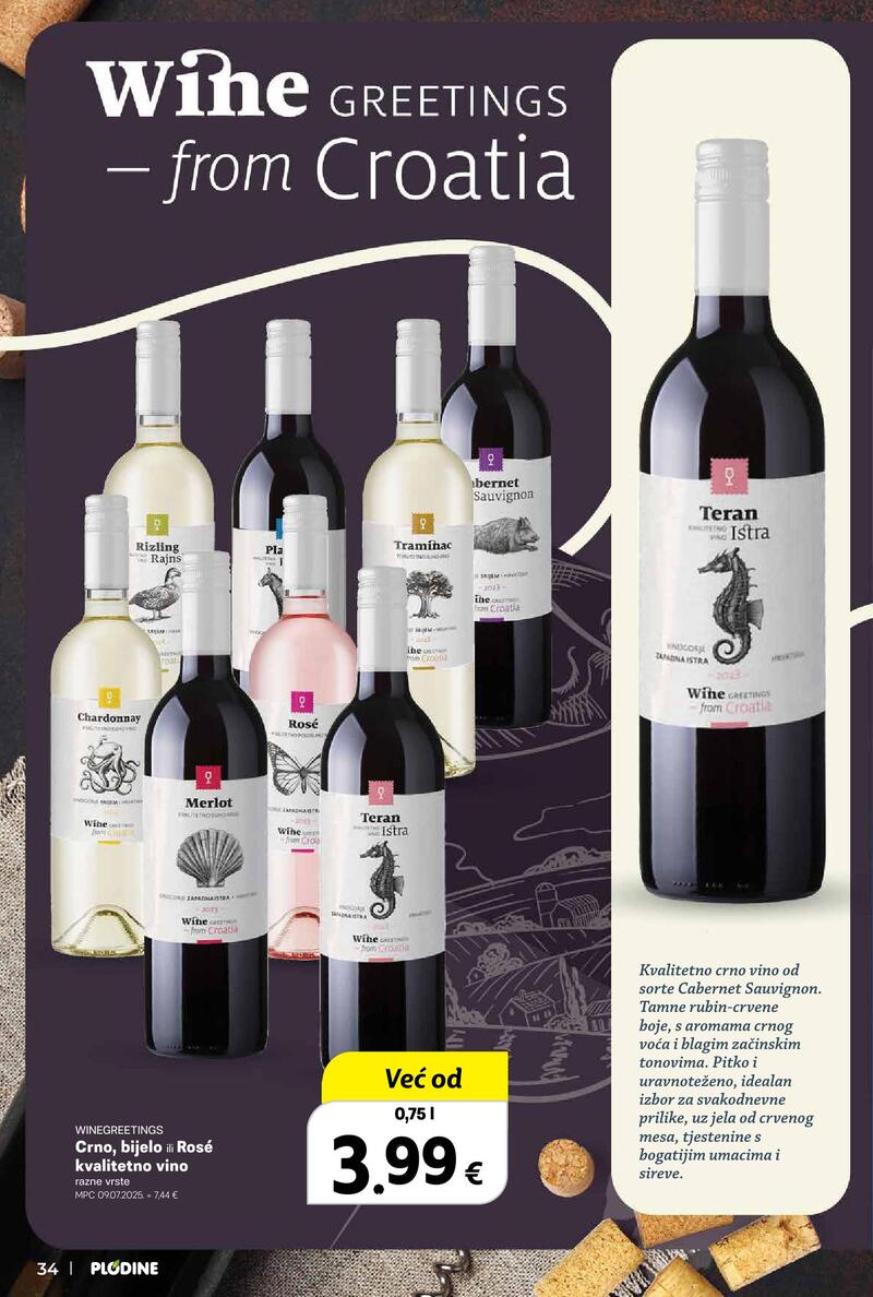 Plodine katalog vina i delicije