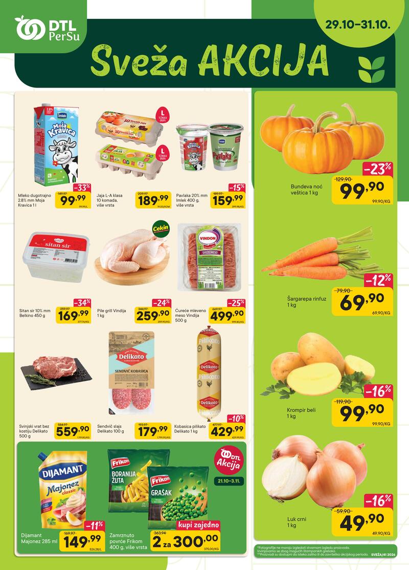 Persu katalog - Sveža akcija