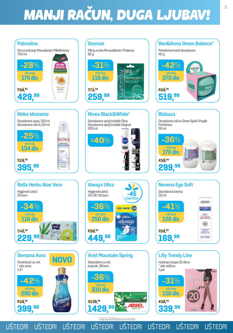 Lilly Drogerie katalog akcija