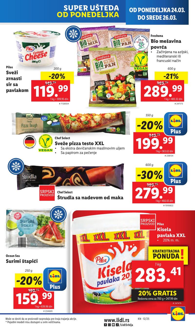 Lidl katalog akcija