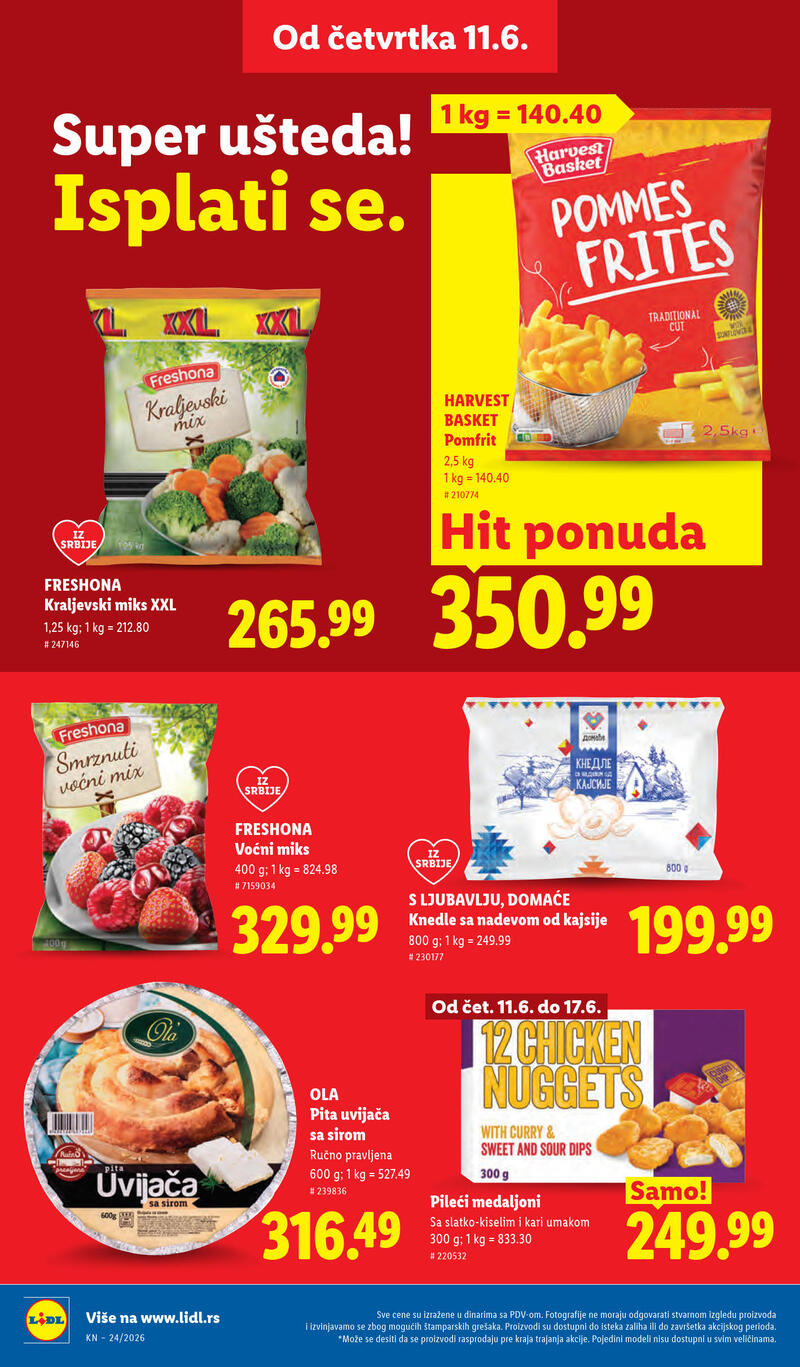 Lidl katalog akcija