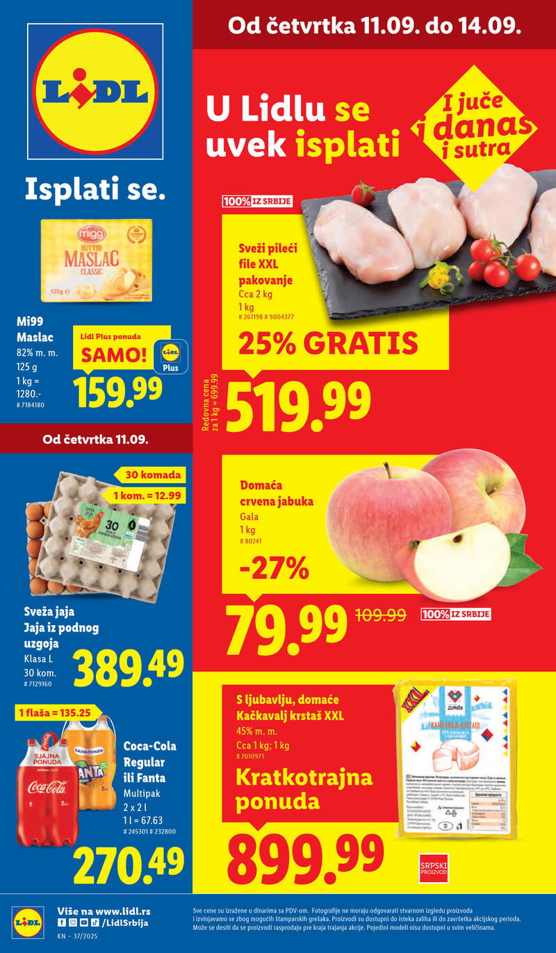 Lidl katalog akcija