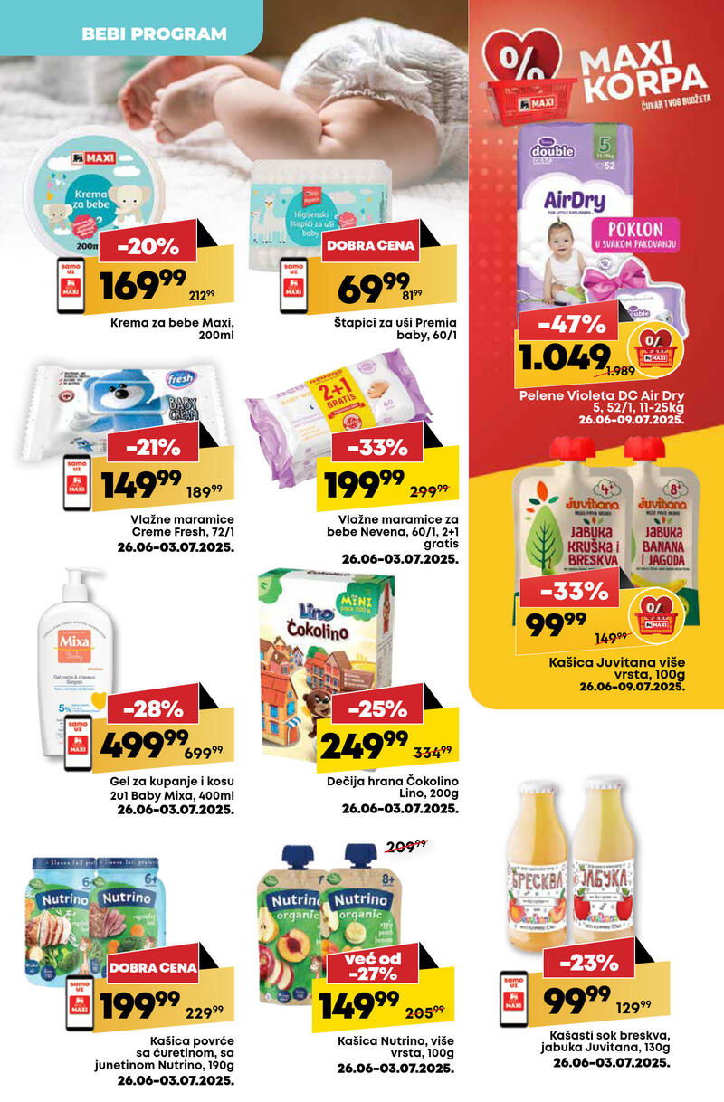 Mega Maxi nedeljna akcija