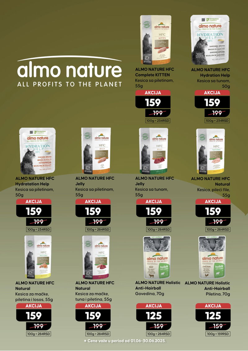 Pet centar akcijski katalog