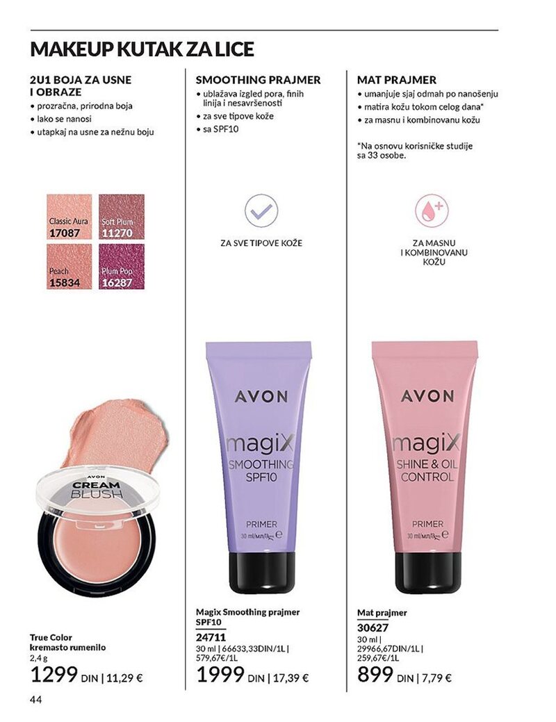 Avon katalog akcija