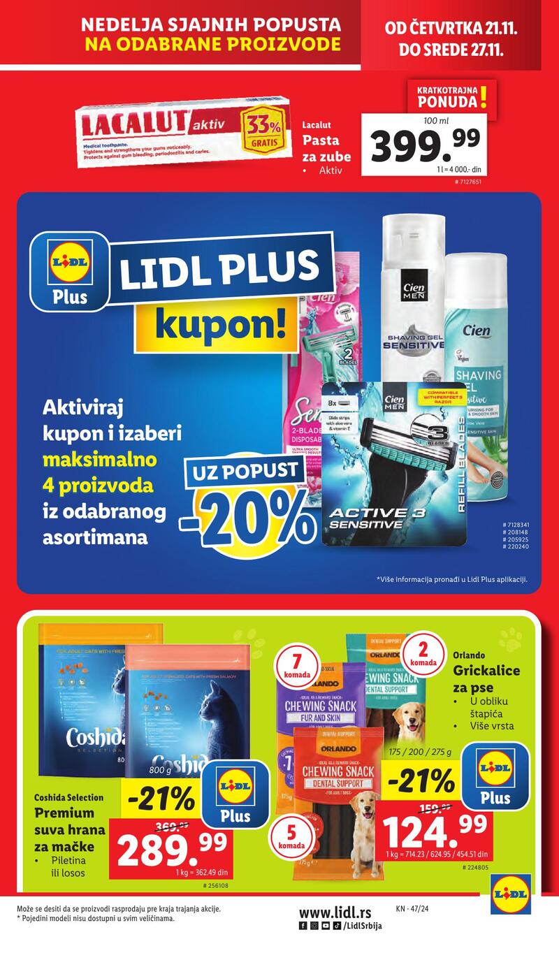 Lidl katalog akcija