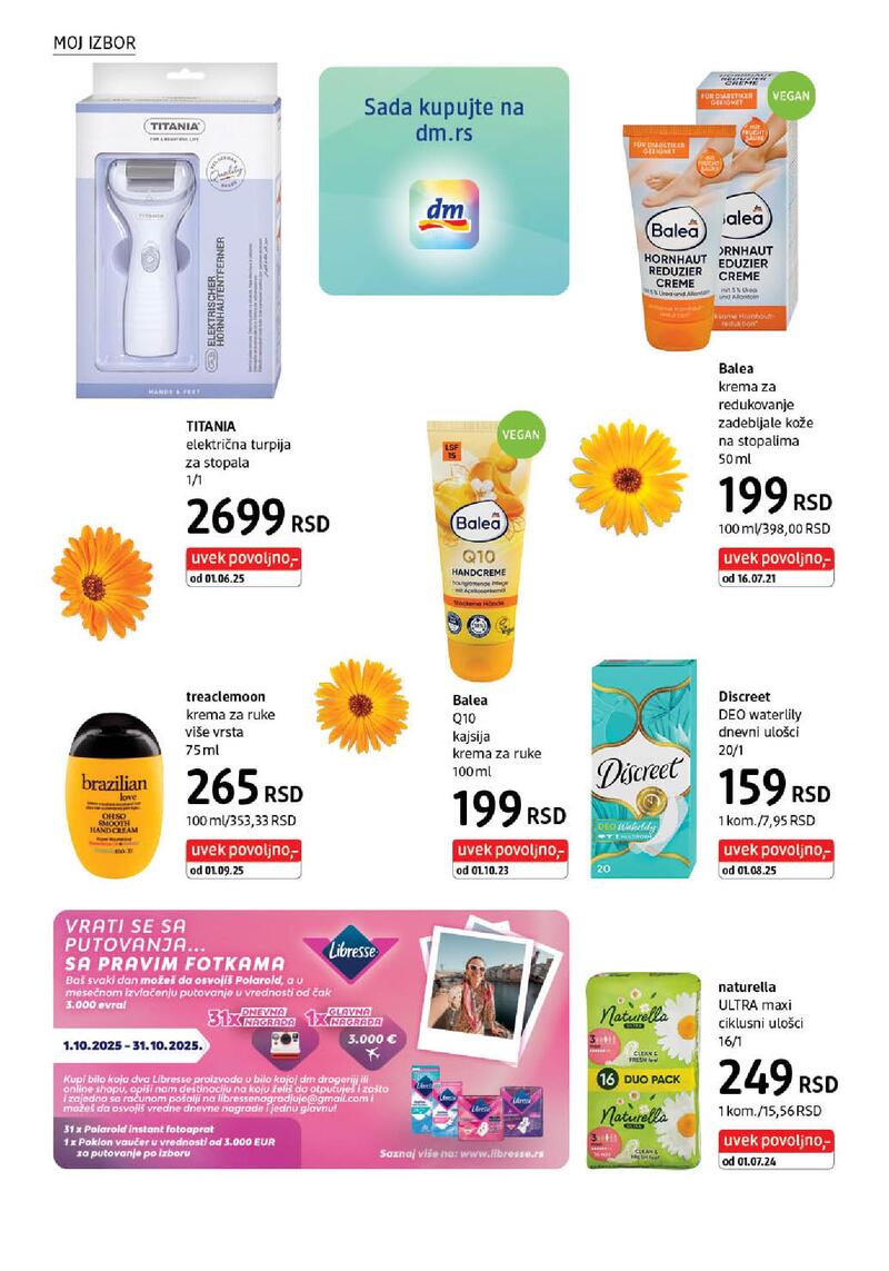 DM Drogerie katalog akcija