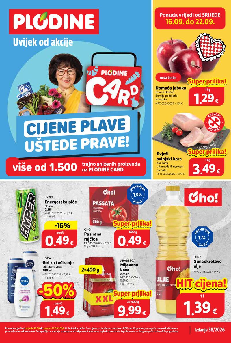 Plodine katalog akcija Kataloška akcija