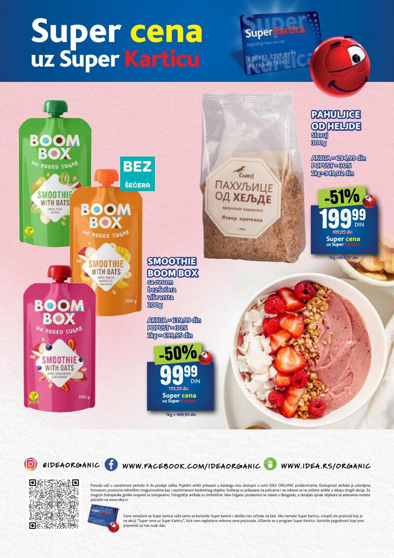 Idea organic - nedelja zdravlja