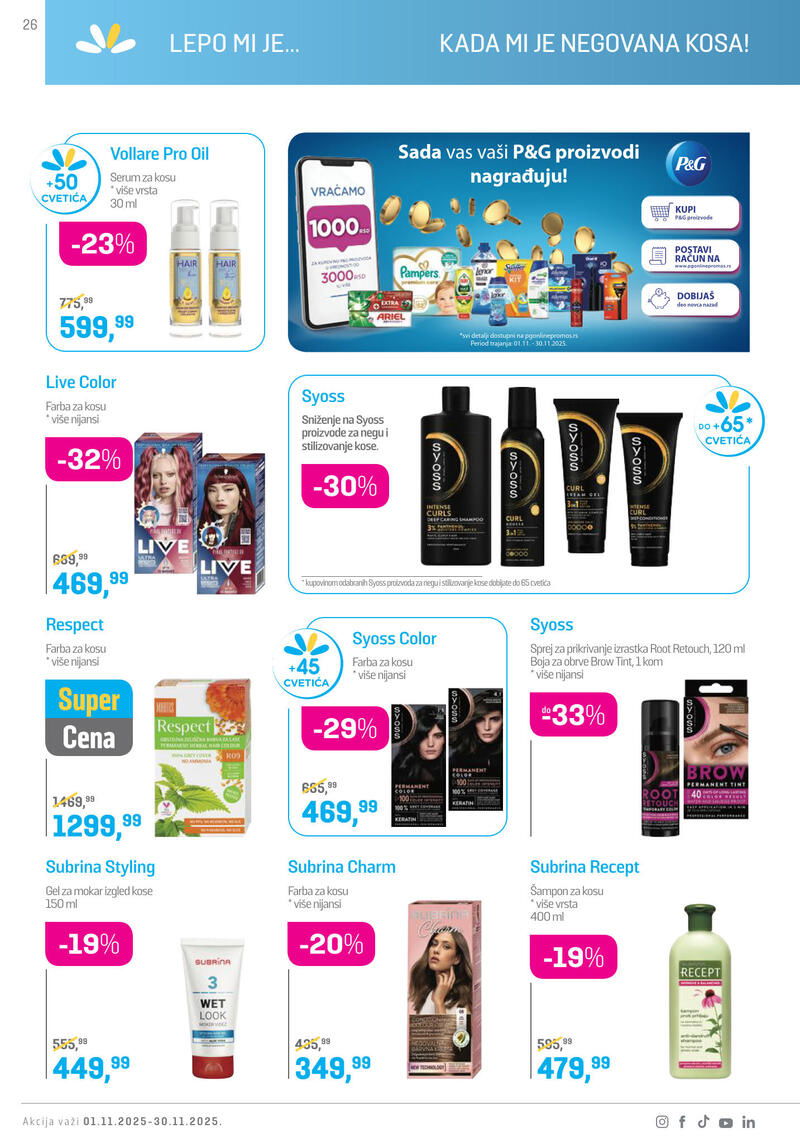 Lilly Drogerie katalog akcija