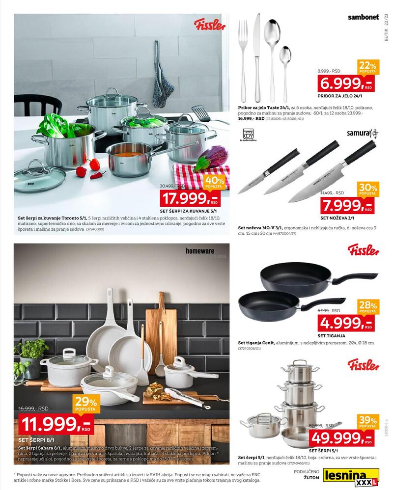 Lesnina XXXL katalog akcija