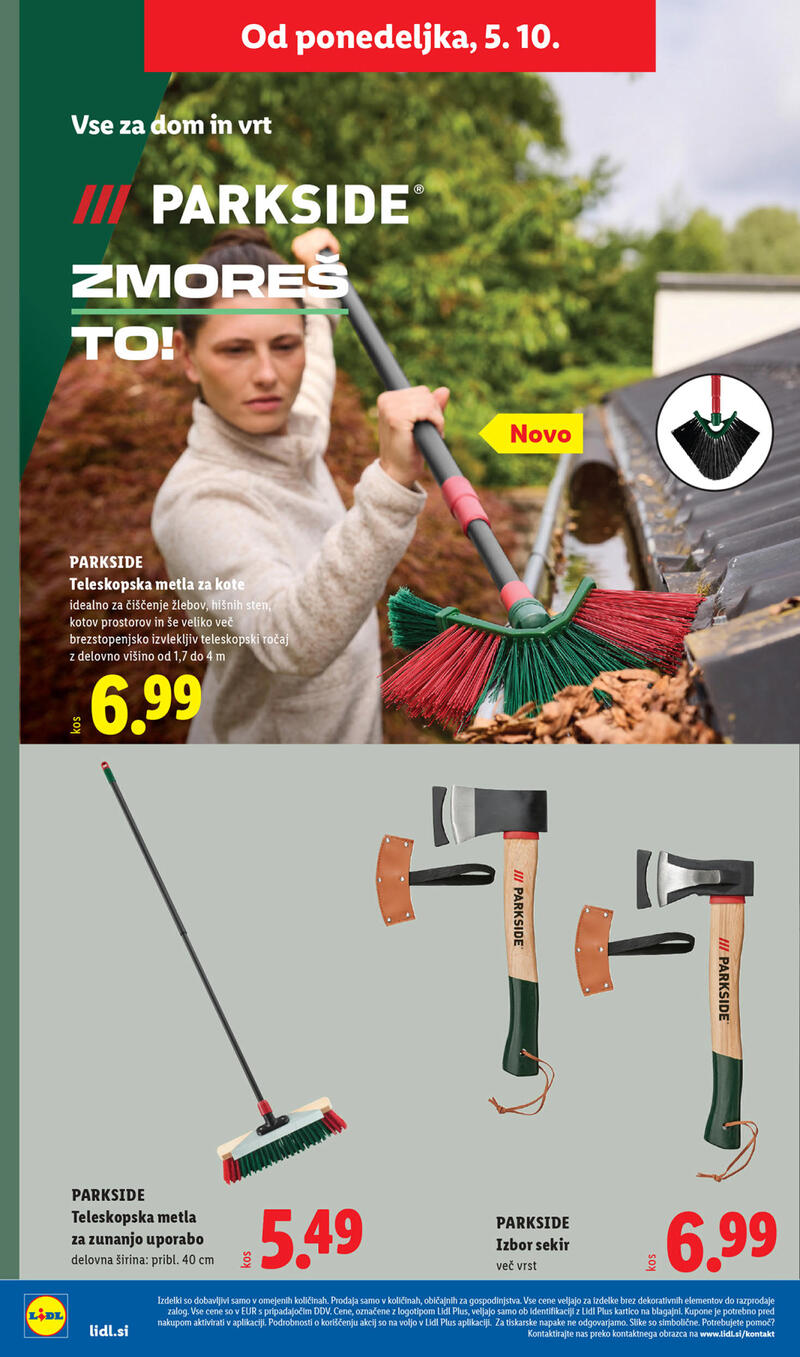 Lidl katalog - Tedenska akcija