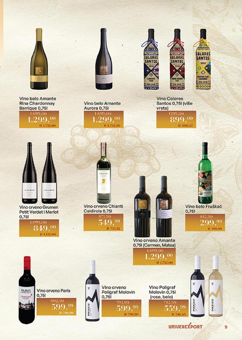 Univerexport katalog vina