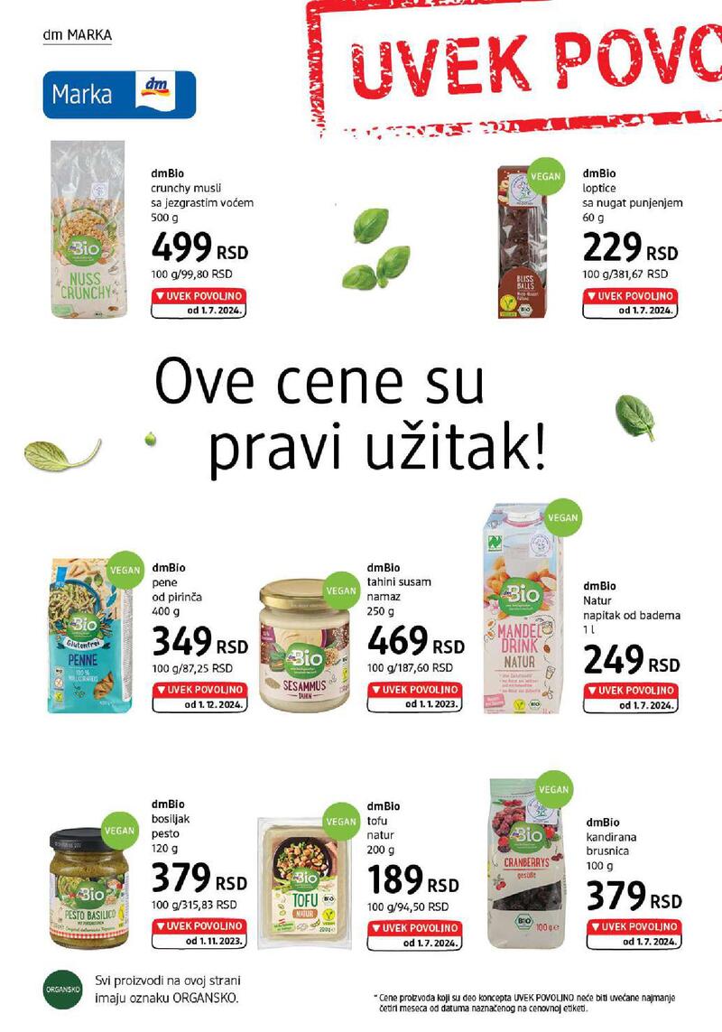 DM Drogerie katalog akcija