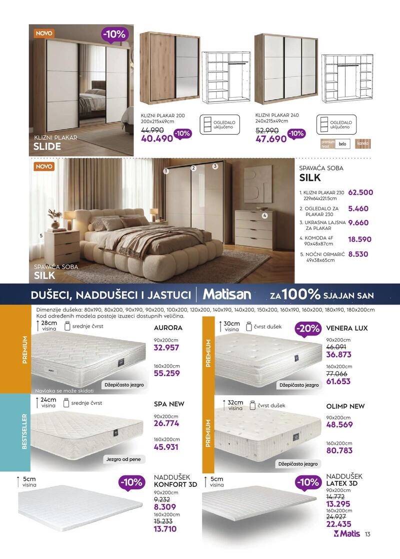 Matis nameštaj katalog akcija