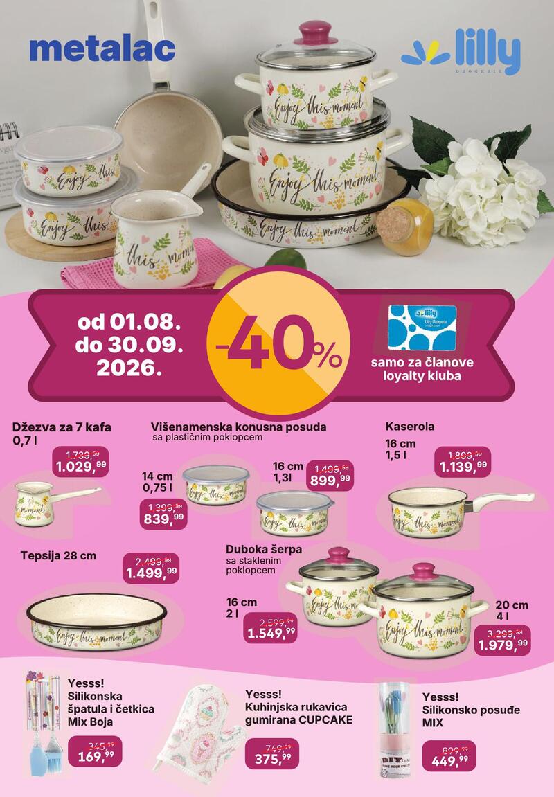 Lilly Drogerie katalog akcija
