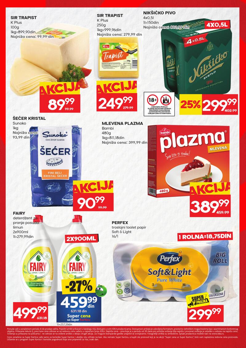 Idea katalog - Naj-naj cena od četvrtka do nedelje
