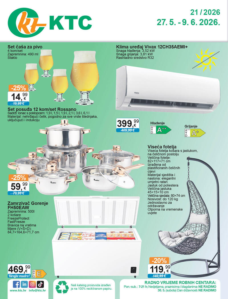KTC katalog akcija Katalog tehnike i posuđa