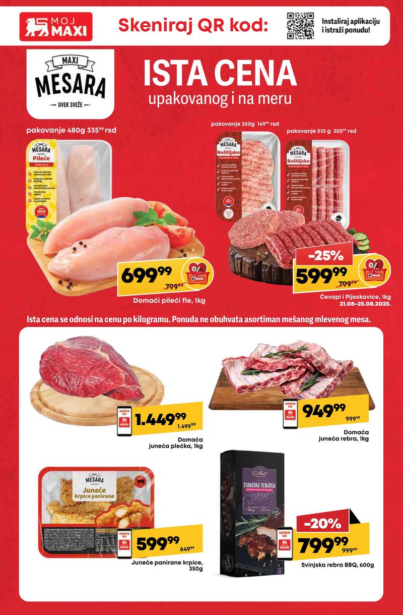 Mega Maxi nedeljna akcija