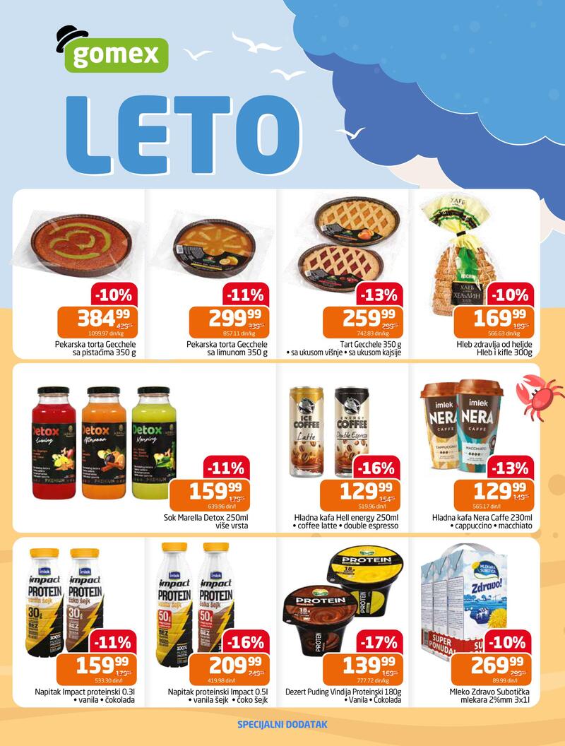 Gomex katalog hrana