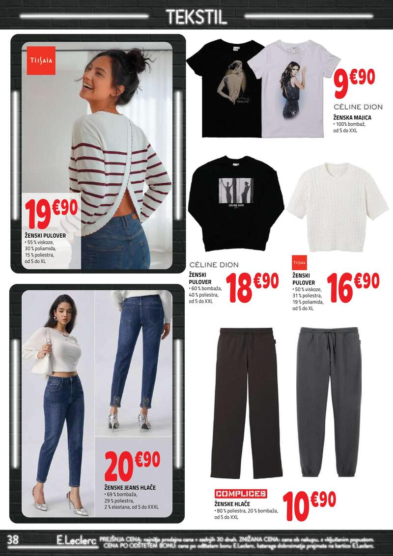 E.Leclerc katalog - Tekstil