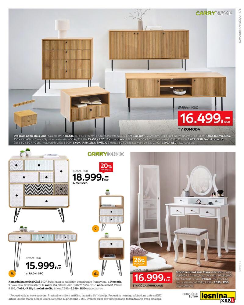 Lesnina XXXL katalog akcija