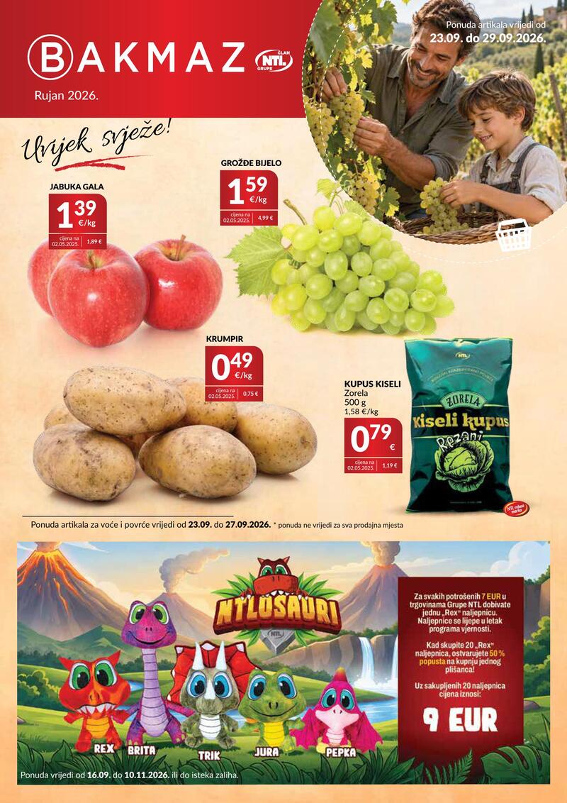 Bakmaz katalog akcija Tjedna ponuda