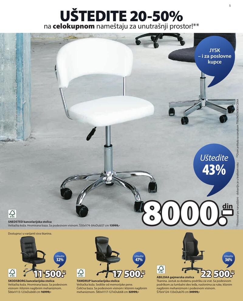 JYSK katalog nameštaj