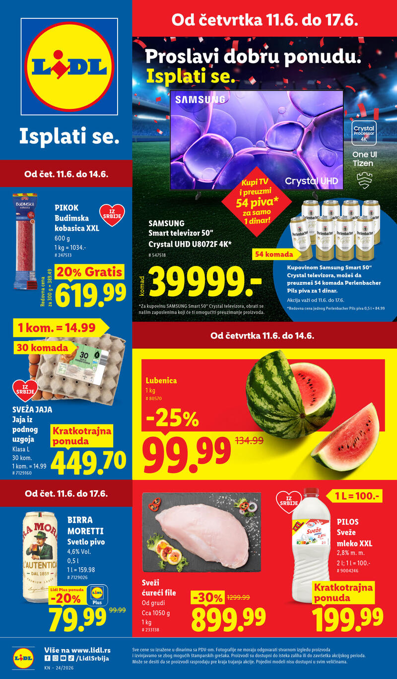 Lidl katalog akcija Redovna akcija