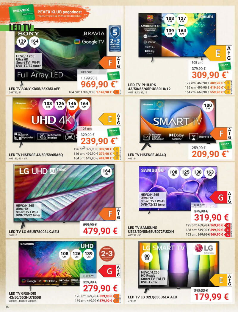 Pevex kataloška akcija