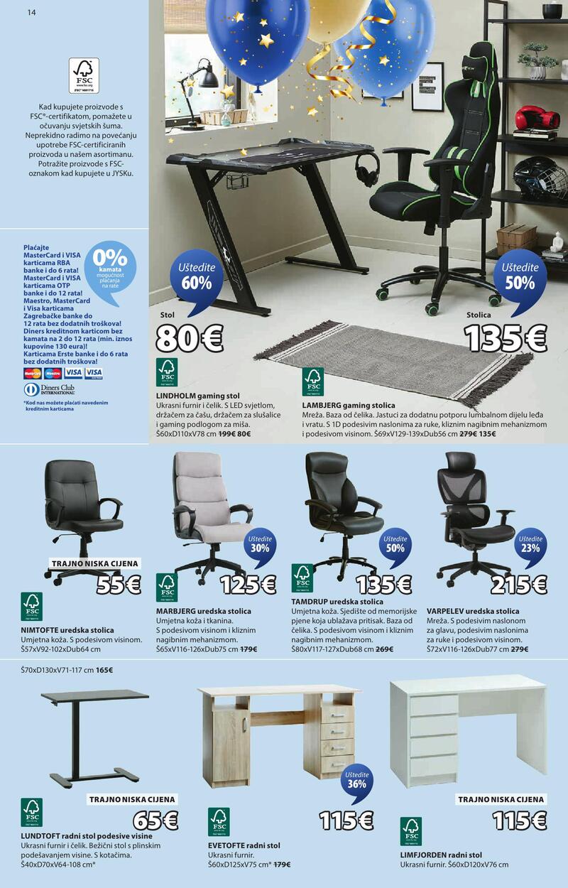 JYSK katalog namještaj