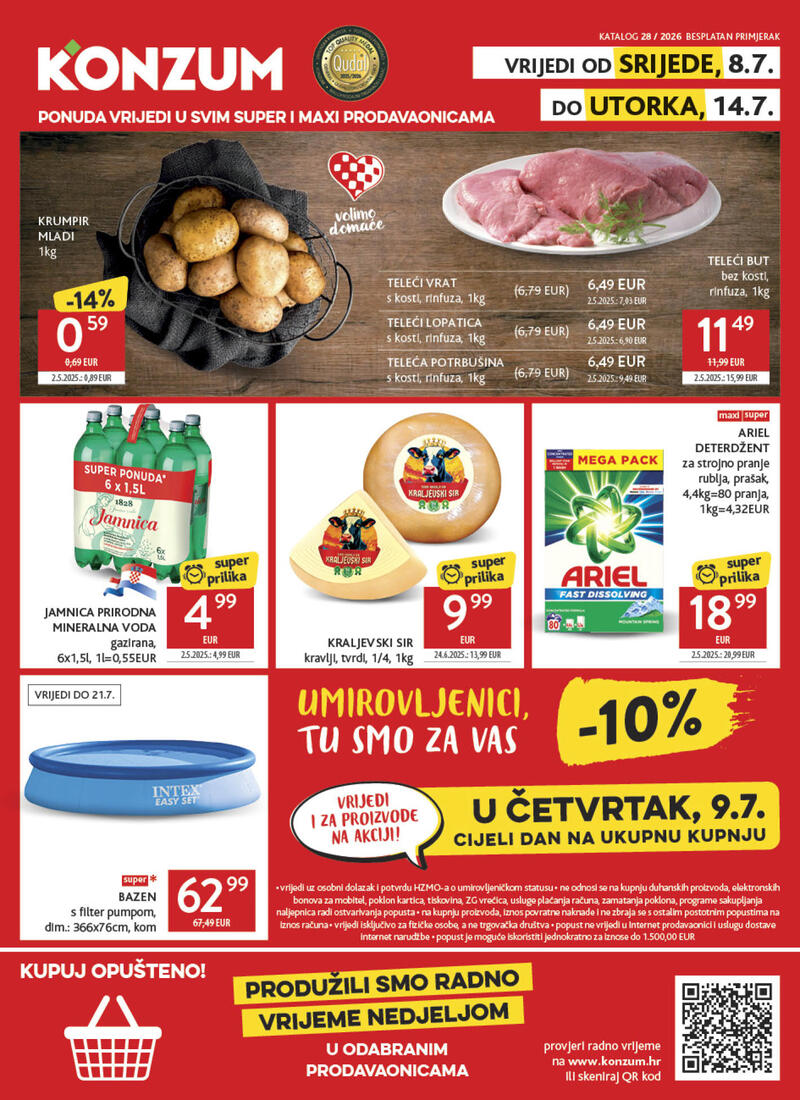Konzum katalog akcija Kataloška akcija