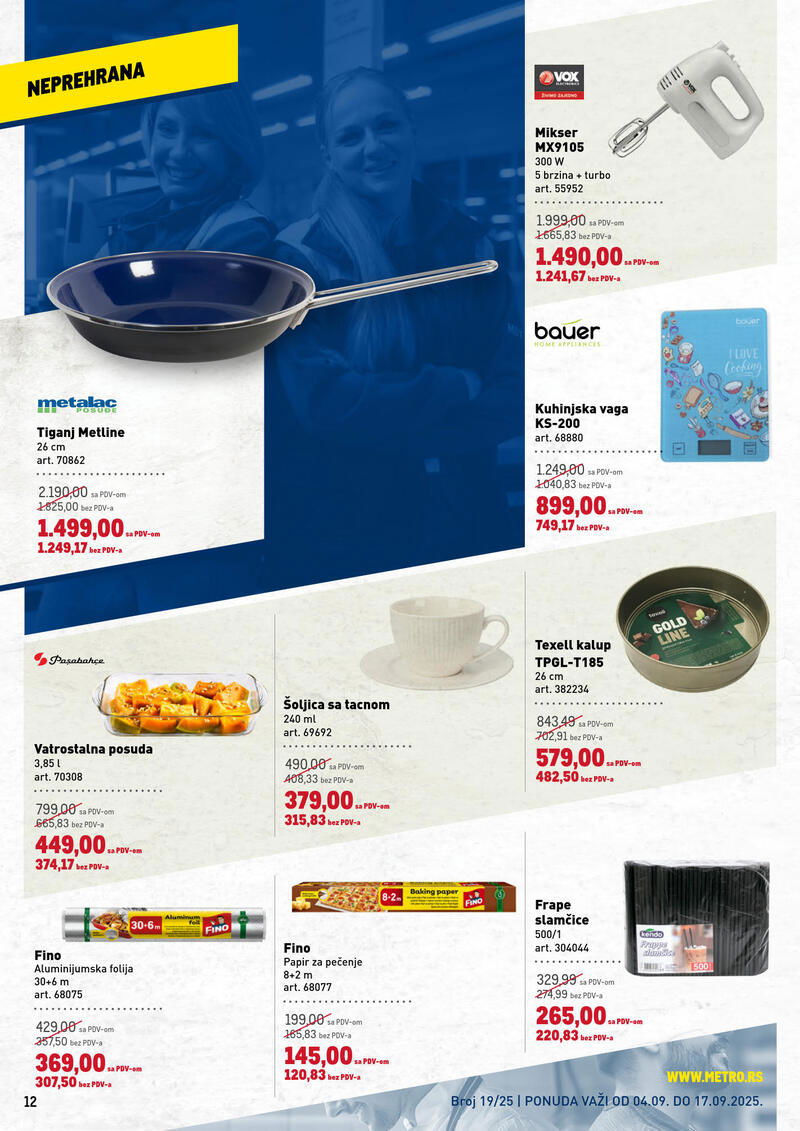 Metro katalog akcija