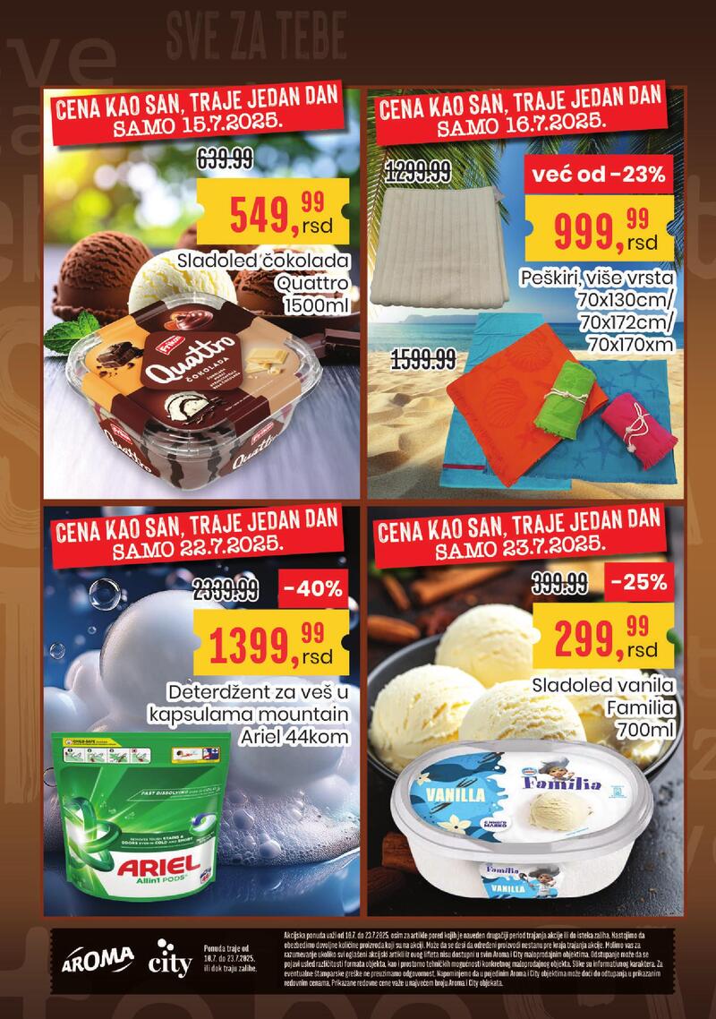Aroma Market katalog akcija