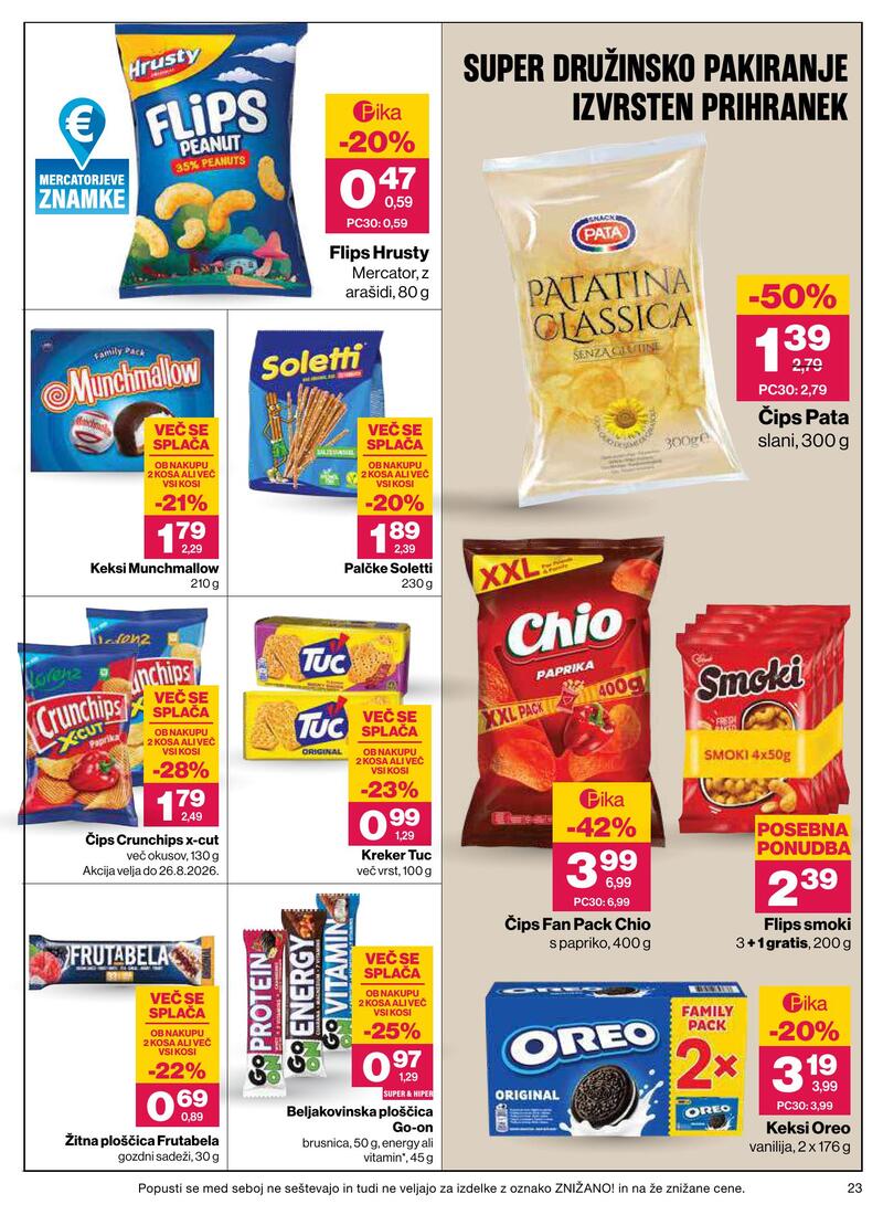 Mercator redni katalog