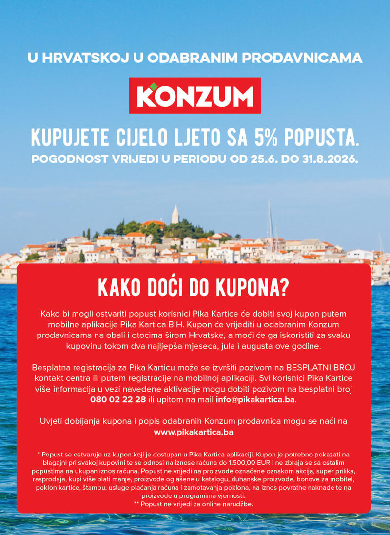 Konzum kataloška akcija