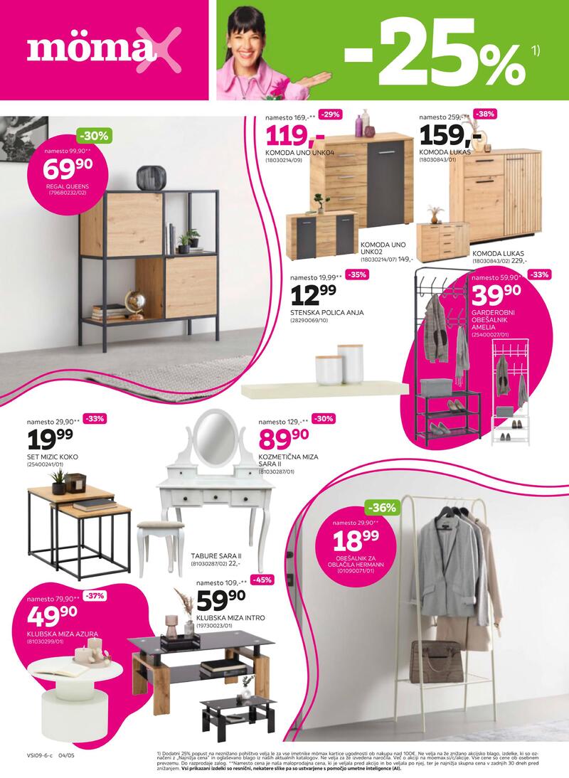 Mömax pohištvo katalog