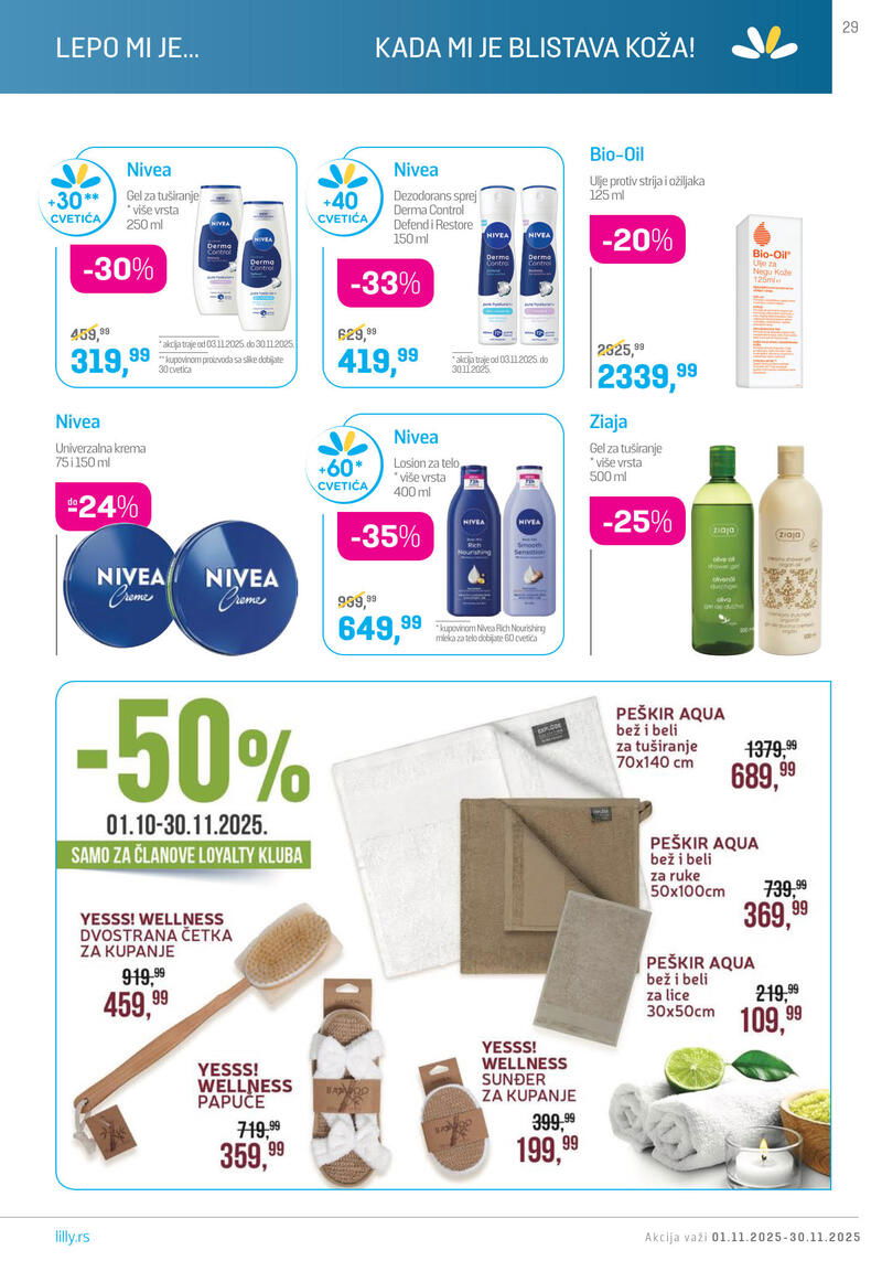 Lilly Drogerie katalog akcija