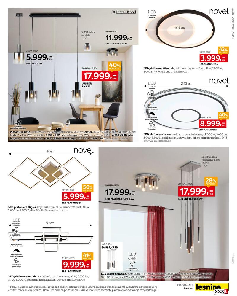 Lesnina XXXL katalog akcija