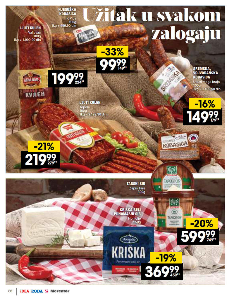 Roda katalog praznični magazin