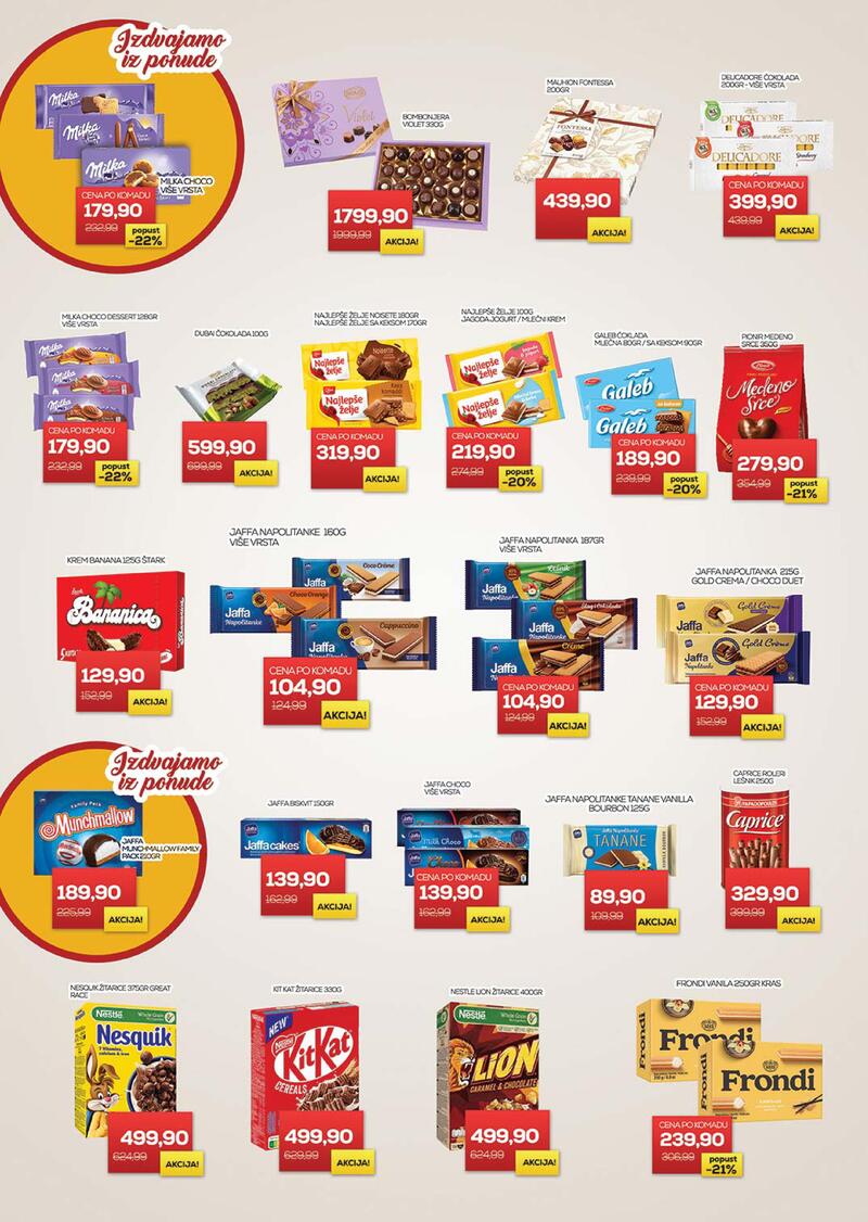 Medius katalog akcija