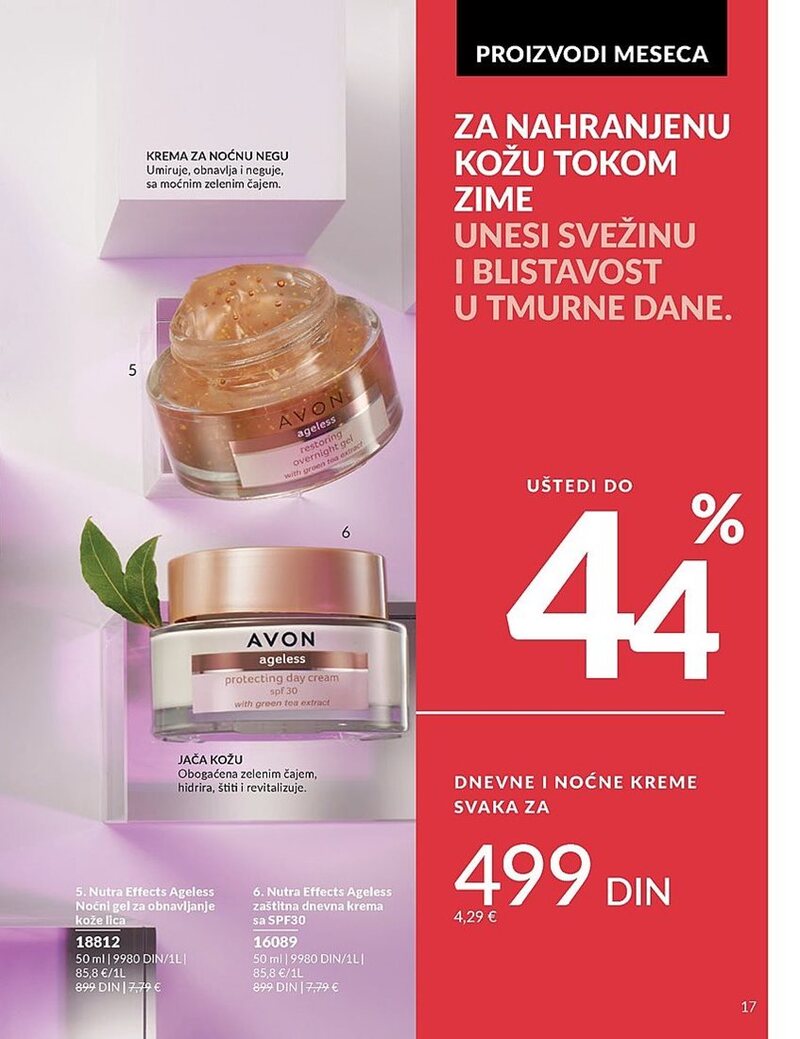 Avon katalog akcija