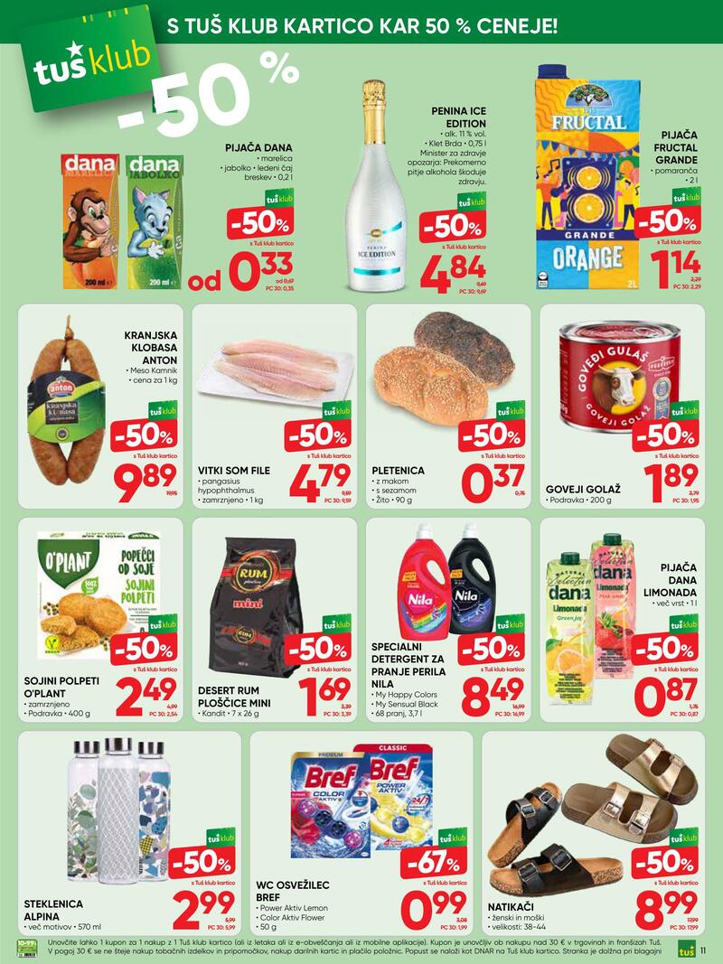Tuš redni katalog